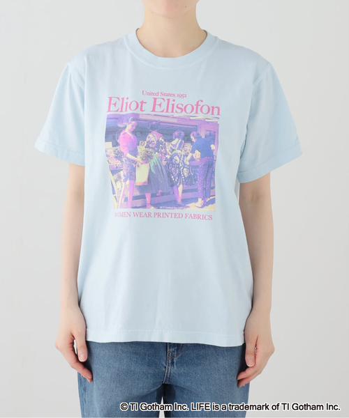 La TOTALITE(ラトータリテ)の「【洗える】GOOD ROCK SPEED / グッドロックスピード LIFE T-シャツ Eloit(Tシャツ/カットソー・レディース・ブルー系その他・FREE)」の3枚目の写真