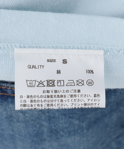La TOTALITE(ラトータリテ)の「【洗える】GOOD ROCK SPEED / グッドロックスピード LIFE T-シャツ Eloit(Tシャツ/カットソー・レディース・ブルー系その他・FREE)」の8枚目の写真