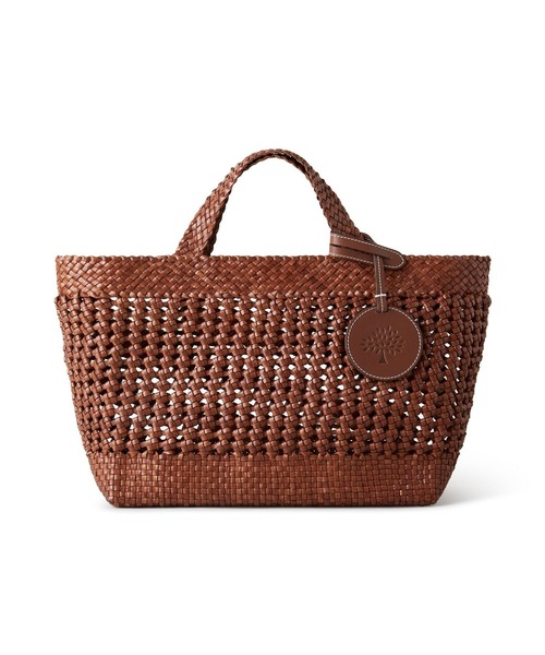 Mulberry（マルベリー）の「スモール ウーブン レザー トート Small Woven Leather Tote（トートバッグ・レディース・ブラウン・FREE）」の2枚目の写真