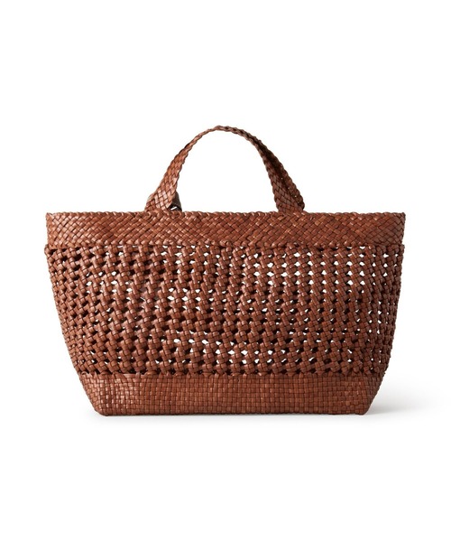 Mulberry（マルベリー）の「スモール ウーブン レザー トート Small Woven Leather Tote（トートバッグ・レディース・ブラウン・FREE）」の3枚目の写真