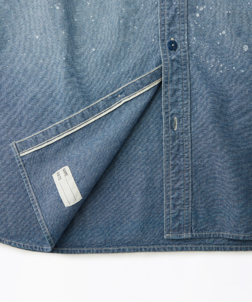 OUTSTANDING(アウトスタンディング)の「USN SELVEDGE CHAMBRAY SHIRT_DIRTY BLUE(シャツ/ブラウス・メンズ・その他・SMALL/MEDIUM/LARGE)」の7枚目の写真