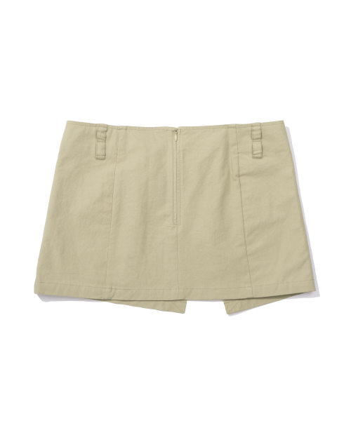 EXTRAORDINARY(エクストラオーディナリー)の「WOMEN CARGO WRAP SKIRT BEIGE(スカート・レディース・その他・SMALL/X-SMALL)」の2枚目の写真