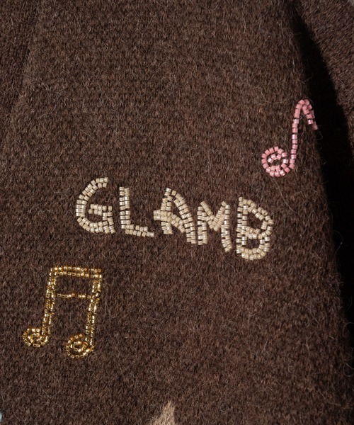 glamb(グラム)の「Beadswork Argyle Cardigan / ビーズワークアーガイルカーディガン(カーディガン/ボレロ・メンズ・ブルー/ブラウン・S/M/L)」の17枚目の写真
