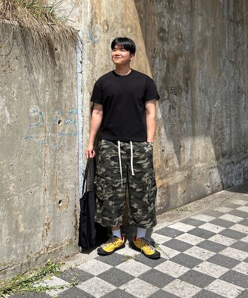 GCLIP(ジクリップ)の「ストリングバンディングカモワイド8部バミューダカーゴショートパンツ(その他パンツ・メンズ・デザートカモ・LARGE/X-LARGE)」の3枚目の写真