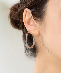 BEARDSLEY | ブラスフープピアス(リング)