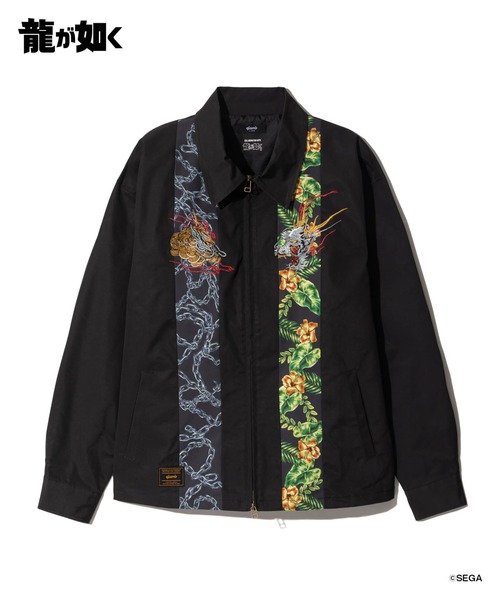 glamb(グラム)の「Kiryu vs Mine Jacket / キリュウバーサスミネジャケット(ブルゾン・メンズ・ブラック・L/M/XL)」の2枚目の写真