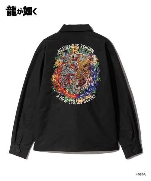 glamb(グラム)の「Kiryu vs Mine Jacket / キリュウバーサスミネジャケット(ブルゾン・メンズ・ブラック・L/M/XL)」の3枚目の写真
