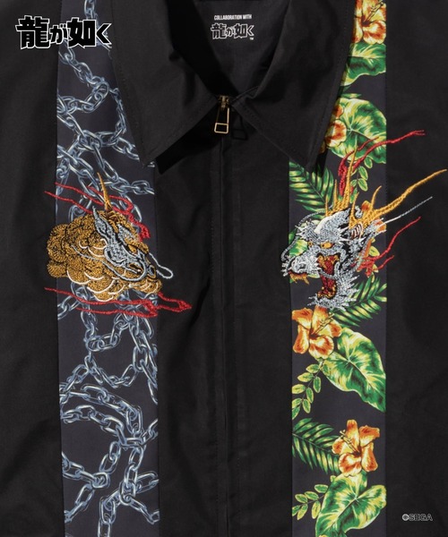 glamb(グラム)の「Kiryu vs Mine Jacket / キリュウバーサスミネジャケット(ブルゾン・メンズ・ブラック・L/M/XL)」の18枚目の写真