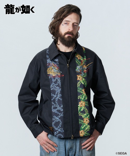 glamb(グラム)の「Kiryu vs Mine Jacket / キリュウバーサスミネジャケット(ブルゾン・メンズ・ブラック・L/M/XL)」の6枚目の写真