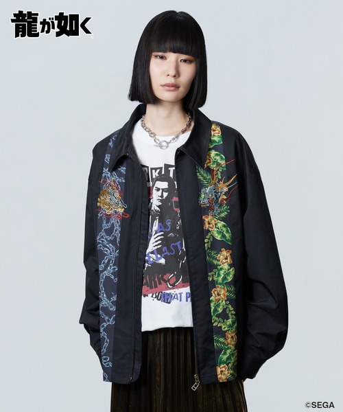 glamb(グラム)の「Kiryu vs Mine Jacket / キリュウバーサスミネジャケット(ブルゾン・メンズ・ブラック・L/M/XL)」の8枚目の写真