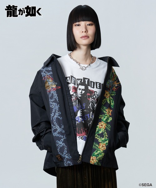 glamb(グラム)の「Kiryu vs Mine Jacket / キリュウバーサスミネジャケット(ブルゾン・メンズ・ブラック・L/M/XL)」の9枚目の写真