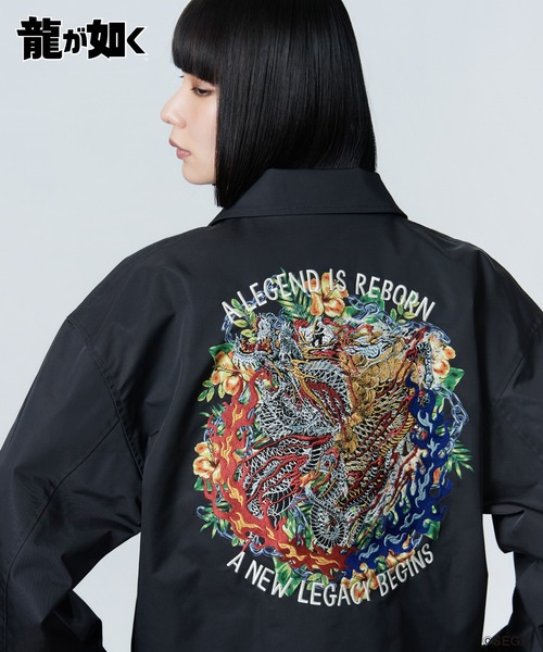 glamb(グラム)の「Kiryu vs Mine Jacket / キリュウバーサスミネジャケット(ブルゾン・メンズ・ブラック・L/M/XL)」の12枚目の写真
