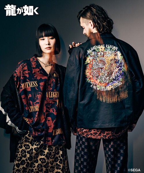glamb(グラム)の「Kiryu vs Mine Jacket / キリュウバーサスミネジャケット(ブルゾン・メンズ・ブラック・L/M/XL)」の17枚目の写真