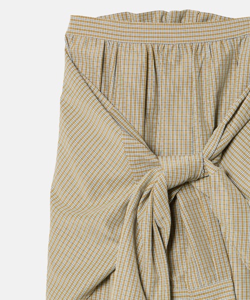 LE CIEL BLEU(ルシェルブルー)の「チェックレイヤードルックスカート / Checked Layered-Look Skirt(スカート・レディース・ベージュ/グレー・34/36/38)」の12枚目の写真