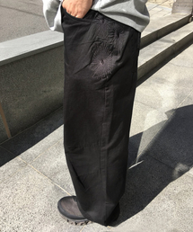 INTEMPOMOOD（インテンポムード）の「ファイヤーワークワイドパンツ_ブラック（その他パンツ）」