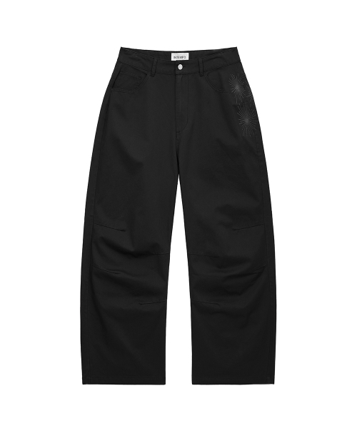 INTEMPOMOOD(インテンポムード)の「ファイヤーワークワイドパンツ_ブラック(その他パンツ・メンズ・ブラック・MEDIUM/LARGE/X-LARGE)」の19枚目の写真