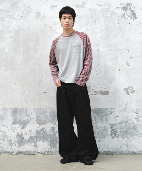 INTEMPOMOOD(インテンポムード)の「ファイヤーワークワイドパンツ_ブラック(その他パンツ・メンズ・ブラック・MEDIUM/LARGE/X-LARGE)」の5枚目の写真