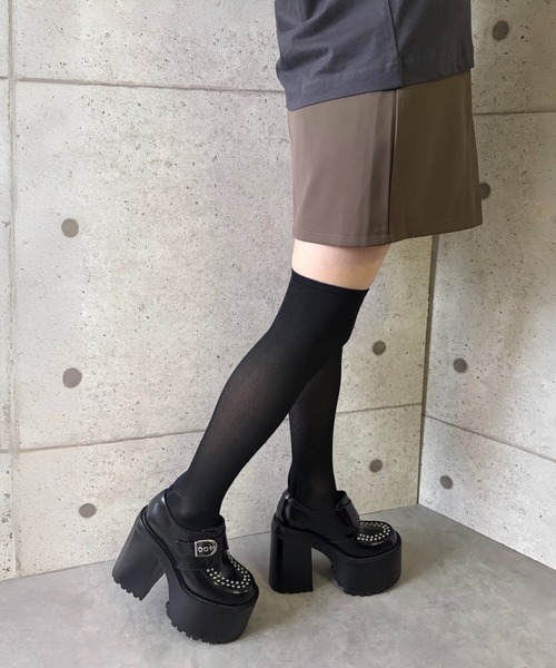 厚底 スタッズメリージェーンパンプス Jeffrey Campbell│Jeffrey