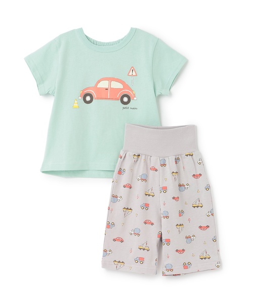 petit main(プティマイン)の「ひかるBOYS半袖パジャマ(ルームウェア/パジャマ・キッズ・ブルー/グリーン・90cm/80cm/110cm/120cm/100cm/130cm)」の8枚目の写真