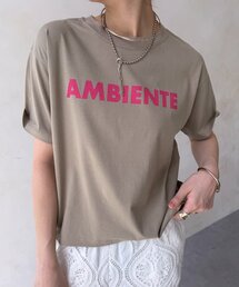 DouDou | AMBIENTEロゴTEE(Tシャツ/カットソー)