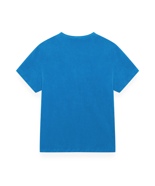 R-4(アールフォー)の「R-0072 / TERRY SHORT HENLEY(BLUE)(Tシャツ/カットソー・メンズ・ブルー・MEDIUM/LARGE/X-LARGE)」の2枚目の写真