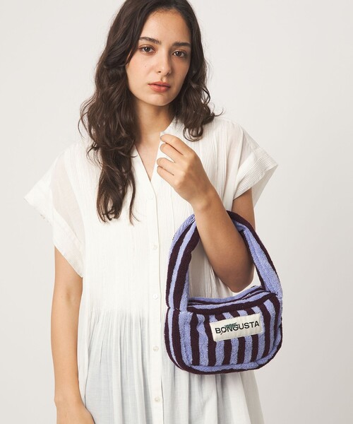 BONGUSTA(ボングスタ)の「【国内EXCLUSIVEカラー】<BONGUSTA>NARAM MINI バッグ(トートバッグ・レディース・ブラウン系/ワイン/ピンク/ベージュ・FREE)」の7枚目の写真