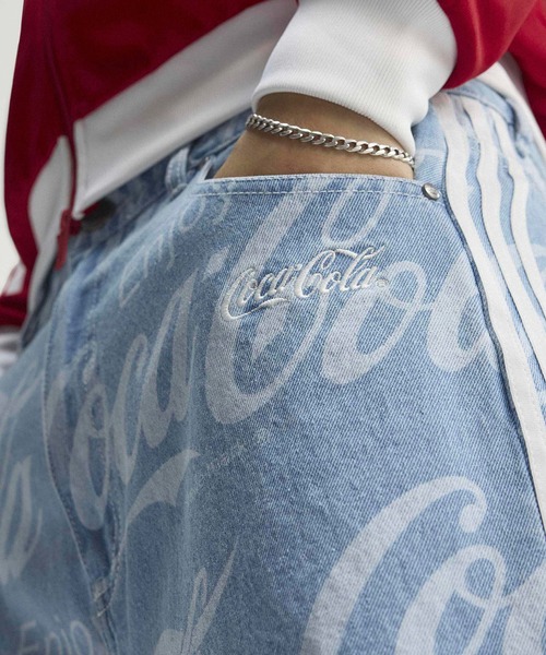 adidas（アディダス）の「adidas/アディダス ORI  COCA COLA CLASSIC ハーフパンツ バミューダパンツ メンズ レディース ユニセックス 2026年春夏春服 夏服（デニムパンツ・メンズ・ブルー・M/L/XL）」の5枚目の写真