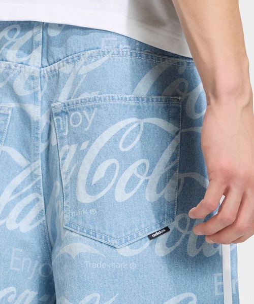 adidas（アディダス）の「adidas/アディダス ORI  COCA COLA CLASSIC ハーフパンツ バミューダパンツ メンズ レディース ユニセックス 2026年春夏春服 夏服（デニムパンツ・メンズ・ブルー・M/L/XL）」の12枚目の写真