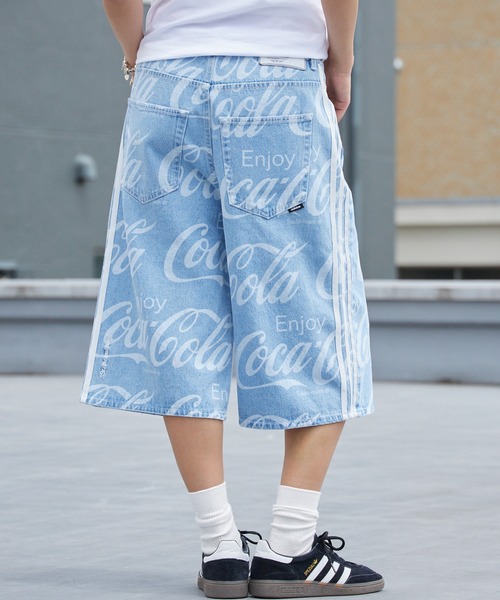adidas（アディダス）の「adidas/アディダス ORI  COCA COLA CLASSIC ハーフパンツ バミューダパンツ メンズ レディース ユニセックス 2026年春夏春服 夏服（デニムパンツ・メンズ・ブルー・M/L/XL）」の17枚目の写真