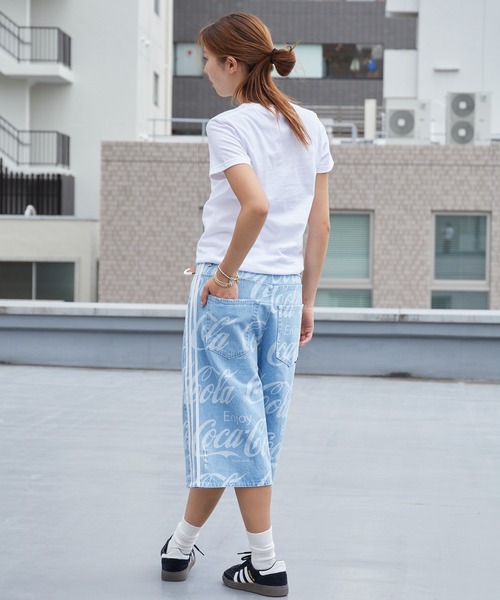 adidas（アディダス）の「adidas/アディダス ORI  COCA COLA CLASSIC ハーフパンツ バミューダパンツ メンズ レディース ユニセックス 2026年春夏春服 夏服（デニムパンツ・メンズ・ブルー・M/L/XL）」の20枚目の写真
