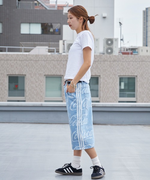 adidas（アディダス）の「adidas/アディダス ORI  COCA COLA CLASSIC ハーフパンツ バミューダパンツ メンズ レディース ユニセックス 2026年春夏春服 夏服（デニムパンツ・メンズ・ブルー・M/L/XL）」の19枚目の写真
