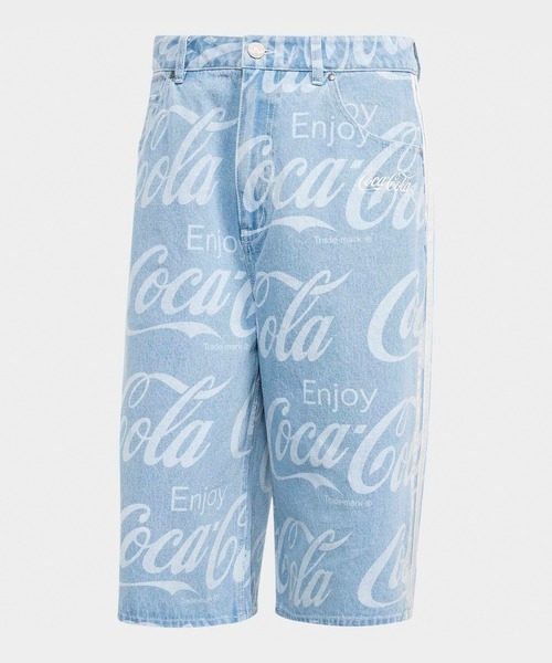 adidas（アディダス）の「adidas/アディダス ORI  COCA COLA CLASSIC ハーフパンツ バミューダパンツ メンズ レディース ユニセックス 2026年春夏春服 夏服（デニムパンツ・メンズ・ブルー・M/L/XL）」の13枚目の写真