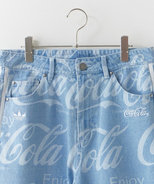 adidas（アディダス）の「adidas/アディダス ORI  COCA COLA CLASSIC ハーフパンツ バミューダパンツ メンズ レディース ユニセックス 2026年春夏春服 夏服（デニムパンツ・メンズ・ブルー・M/L/XL）」の21枚目の写真