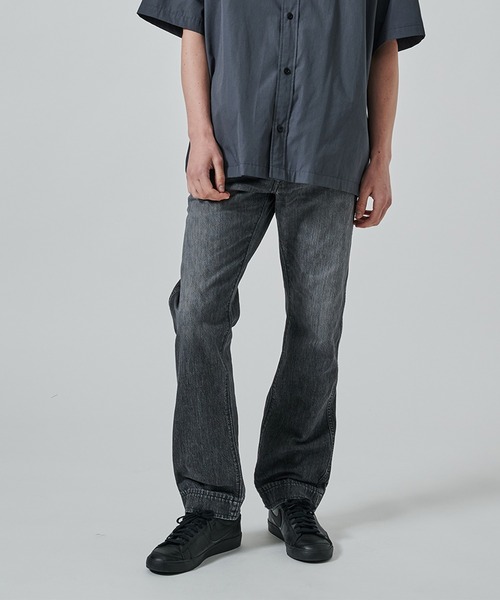 N.HOOLYWOOD(N.ハリウッド)の「【N.HOOLYWOOD】2251-CP23-015 PANTS(デニムパンツ・メンズ・ブラック/グレー・38)」の2枚目の写真