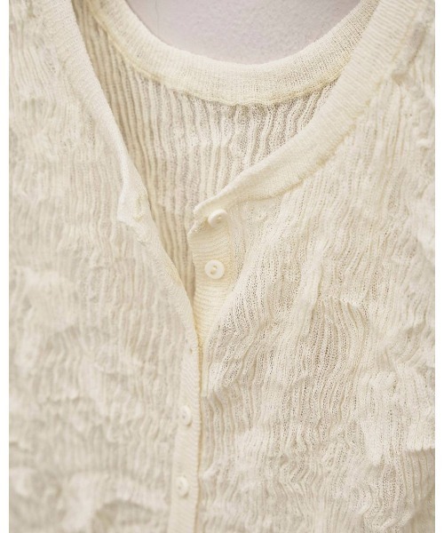TODAYFUL(トゥデイフル)の「2way Sheer Knitvest 12610523(その他アウター・メンズ・オフホワイト/ライトブルー/オリーブ・FREE)」の16枚目の写真