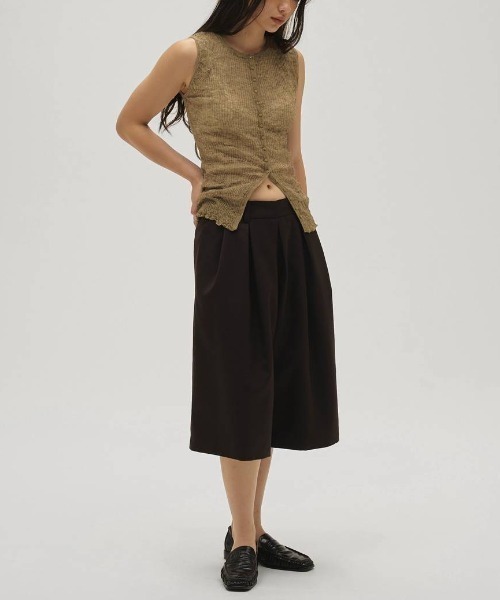 TODAYFUL(トゥデイフル)の「2way Sheer Knitvest 12610523(その他アウター・メンズ・オフホワイト/ライトブルー/オリーブ・FREE)」の5枚目の写真