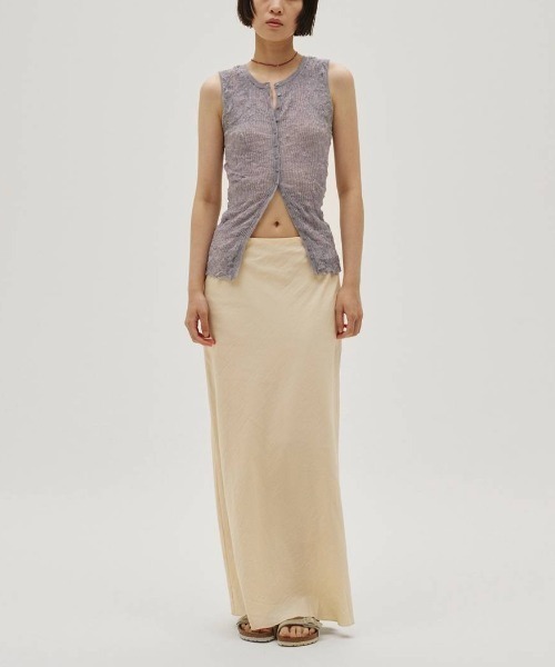 TODAYFUL(トゥデイフル)の「2way Sheer Knitvest 12610523(その他アウター・メンズ・オフホワイト/ライトブルー/オリーブ・FREE)」の8枚目の写真