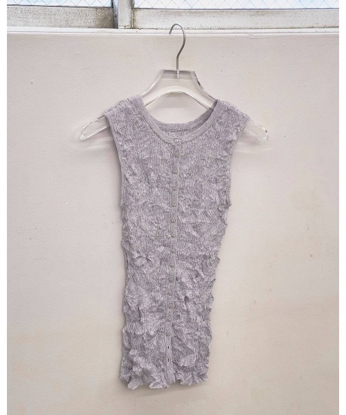 TODAYFUL(トゥデイフル)の「2way Sheer Knitvest 12610523(その他アウター・メンズ・オフホワイト/ライトブルー/オリーブ・FREE)」の13枚目の写真