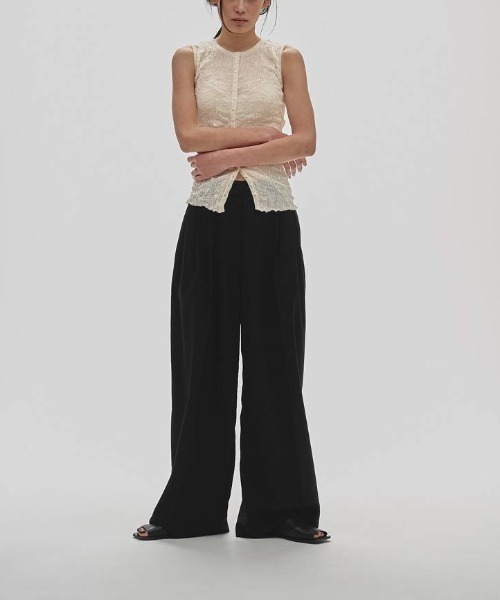 TODAYFUL(トゥデイフル)の「2way Sheer Knitvest 12610523(その他アウター・メンズ・オフホワイト/ライトブルー/オリーブ・FREE)」の11枚目の写真