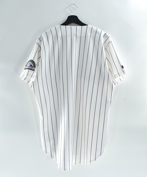 LABORATORY R(ラボラトリーアール)の「【USED】90’s RUSSELL ATHLETIC “MLB Colorado Rockies” ゲームシャツ USA製(シャツ/ブラウス・メンズ・ホワイト・LARGE)」の11枚目の写真