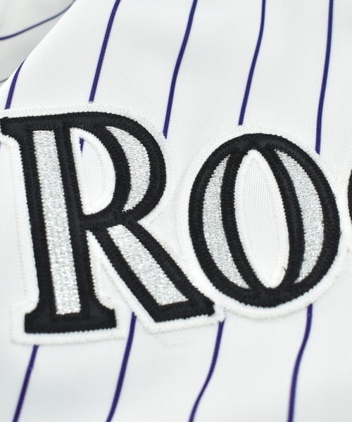 LABORATORY R(ラボラトリーアール)の「【USED】90’s RUSSELL ATHLETIC “MLB Colorado Rockies” ゲームシャツ USA製(シャツ/ブラウス・メンズ・ホワイト・LARGE)」の4枚目の写真