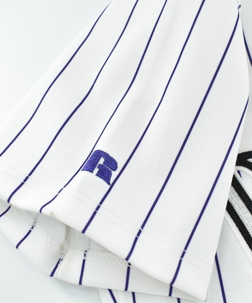 LABORATORY R(ラボラトリーアール)の「【USED】90’s RUSSELL ATHLETIC “MLB Colorado Rockies” ゲームシャツ USA製(シャツ/ブラウス・メンズ・ホワイト・LARGE)」の3枚目の写真