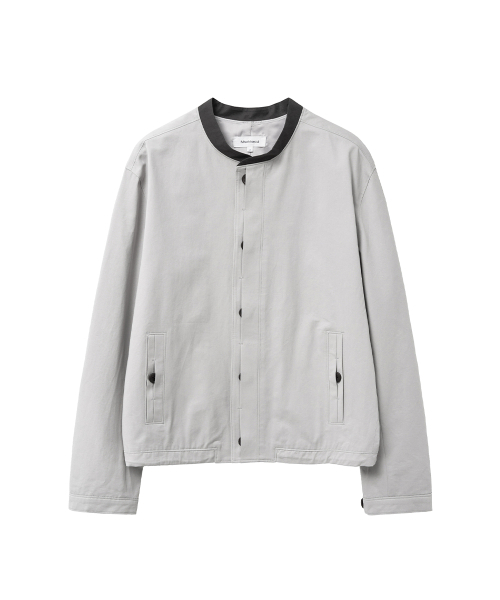 MISEKISEOUL MEN(ミセキソウルメンズ)の「Two-tone blouson jacket GREY(ブルゾン・メンズ・その他・2/3)」の2枚目の写真