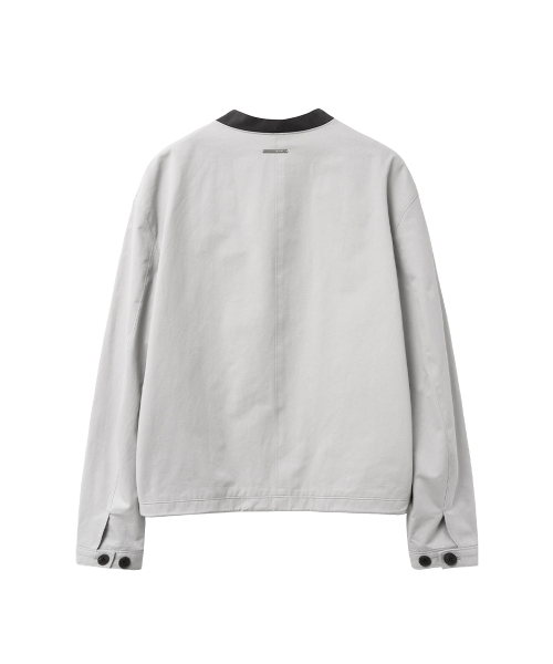 MISEKISEOUL MEN(ミセキソウルメンズ)の「Two-tone blouson jacket GREY(ブルゾン・メンズ・その他・2/3)」の3枚目の写真