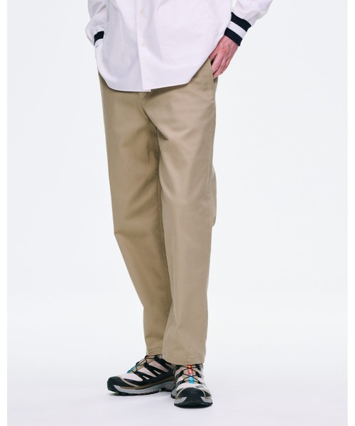 SOPHNET.（ソフネット）の「STRETCH TWILL SLIM SLACKS（スラックス・メンズ・ベージュ/ブラック・2/3/1/4）」の3枚目の写真