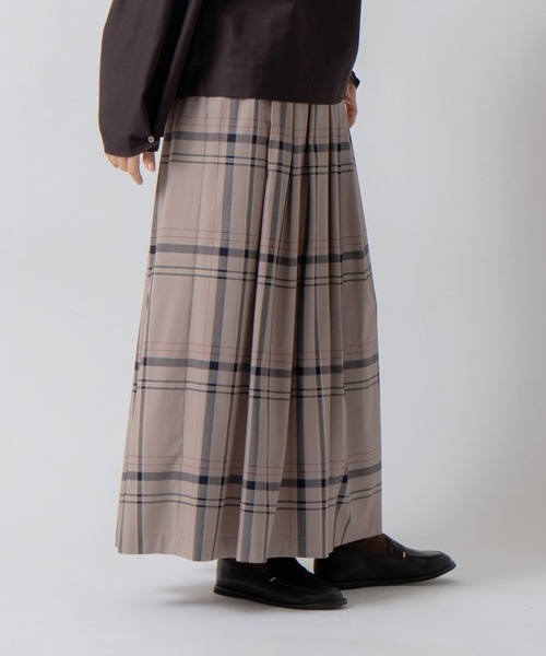 Kelen(ケレン)の「「KELEN / ケレン」タックデザイン チェック柄フレアパンツ(その他パンツ・レディース・ブルーグレー/ベージュ/グレー・S/M)」の17枚目の写真