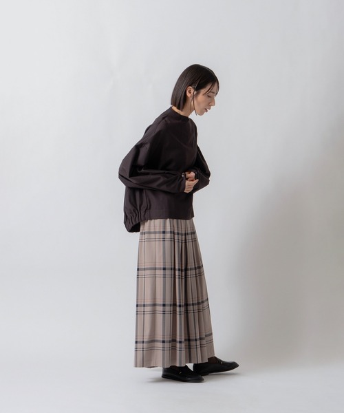 Kelen(ケレン)の「「KELEN / ケレン」タックデザイン チェック柄フレアパンツ(その他パンツ・レディース・ブルーグレー/ベージュ/グレー・S/M)」の18枚目の写真