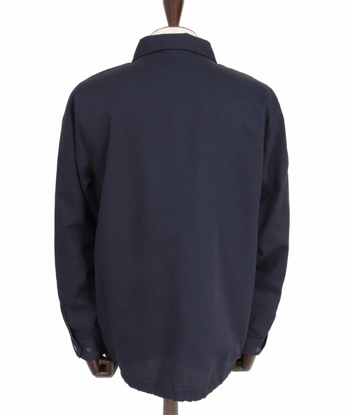 1minute 1second(ワンミニットワンセカンド)の「mj11691-cursive embroidery coach jacket コーチジャケット(1M26A170)(その他アウター・メンズ・ベージュ/ネイビー/ブラック・S/M/L/XL)」の14枚目の写真