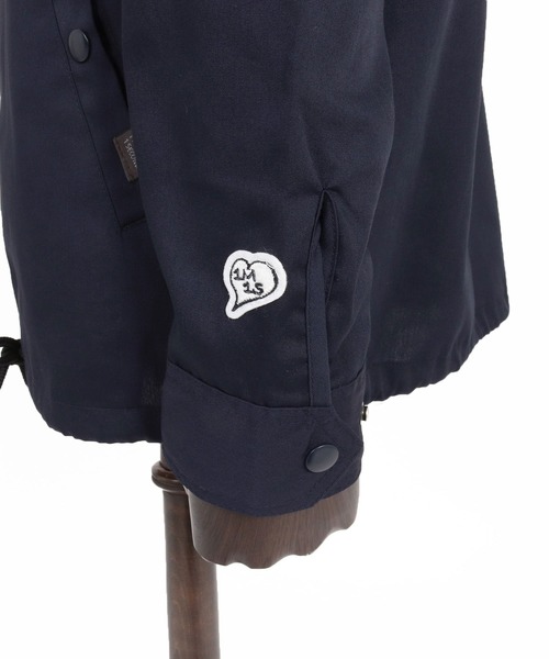 1minute 1second(ワンミニットワンセカンド)の「mj11691-cursive embroidery coach jacket コーチジャケット(1M26A170)(その他アウター・メンズ・ベージュ/ネイビー/ブラック・S/M/L/XL)」の5枚目の写真