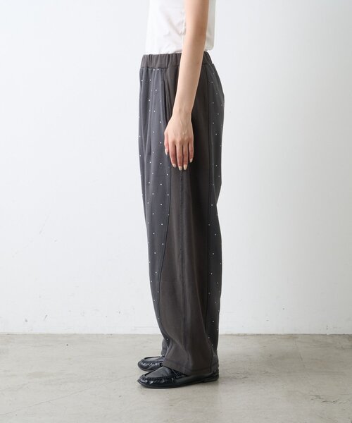 etsinta(エシンタ)の「【etsinta】リメイクドットバレルイージーパンツ(その他パンツ・レディース・グレー/チャコールグレー・ONE SIZE)」の9枚目の写真